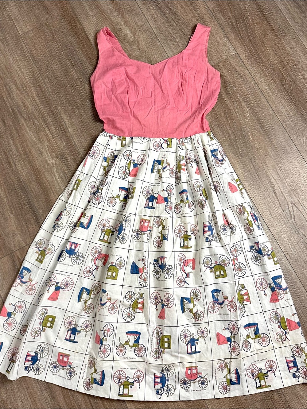 Vintage handmade carriage dress